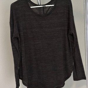 Roots Heathered Grey Longsleeve Top